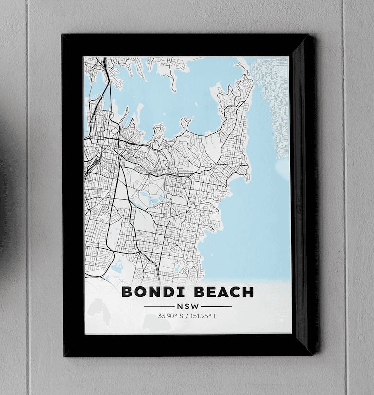 City Maps & Art Posters